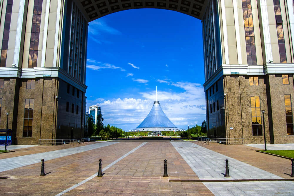 khan shatyr in Kazakhstan