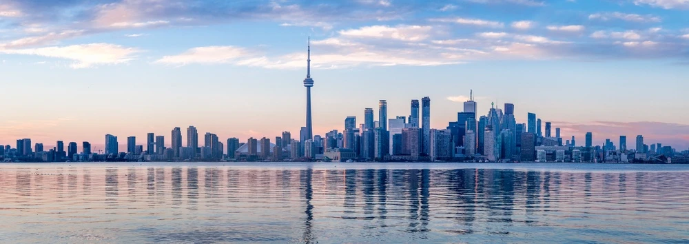 Skyline of the Toronto waterfront