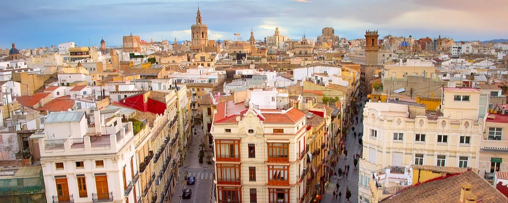 Buildings in Valencia