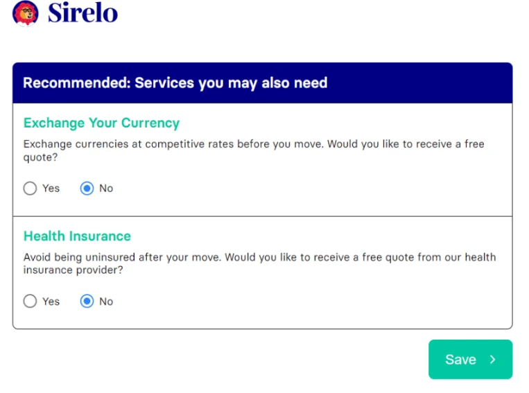 Service Leads Sirelo