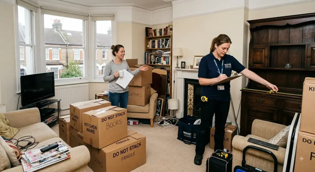 Moving survey being executed in the UK