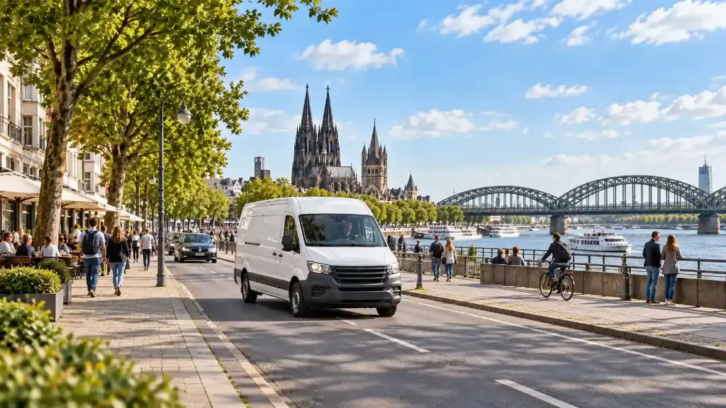 Moving Van Hire from The UK to Germany
