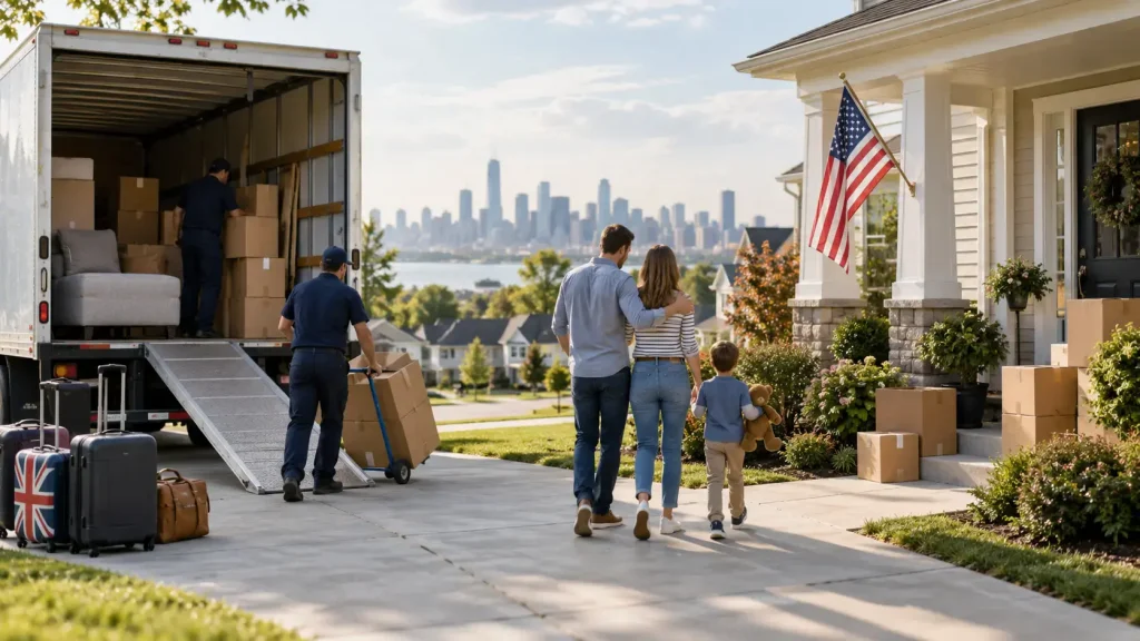 moving to the USA from the UK