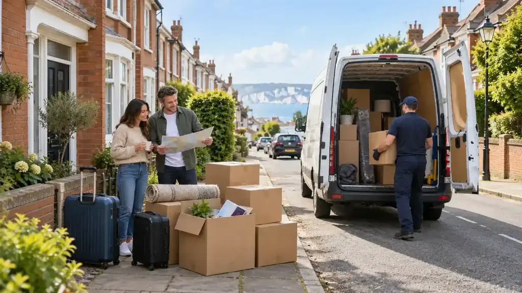 Rent a Van to Move Abroad from the UK